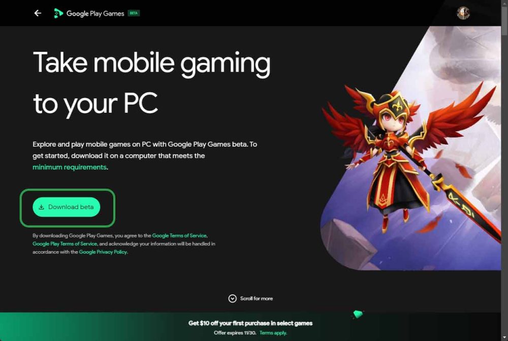 How to play official Android games on your PC